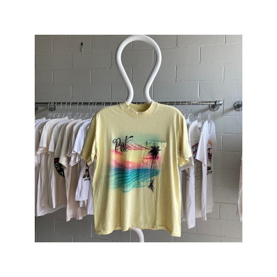Vintage 80s Airbrush "Pat" T-Shirt