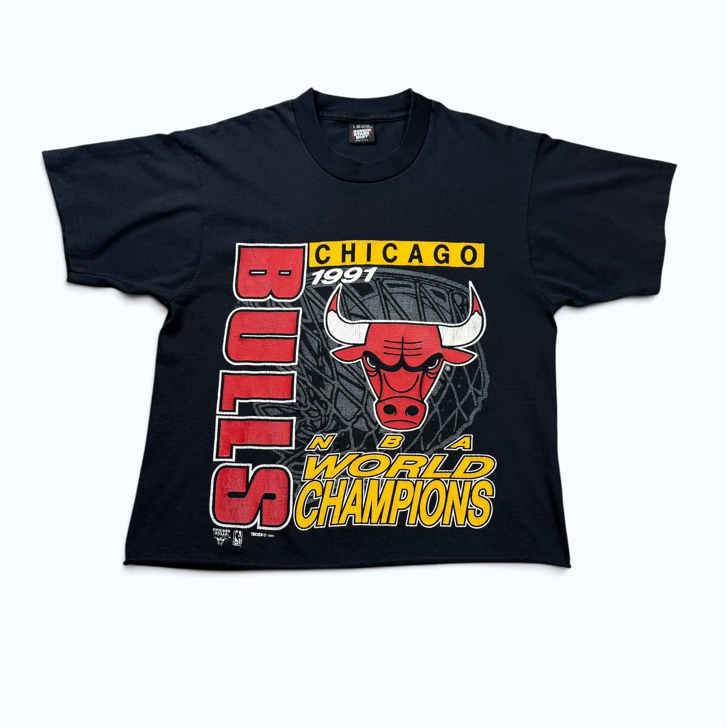 1991 Bulls T Shirt - Etsy