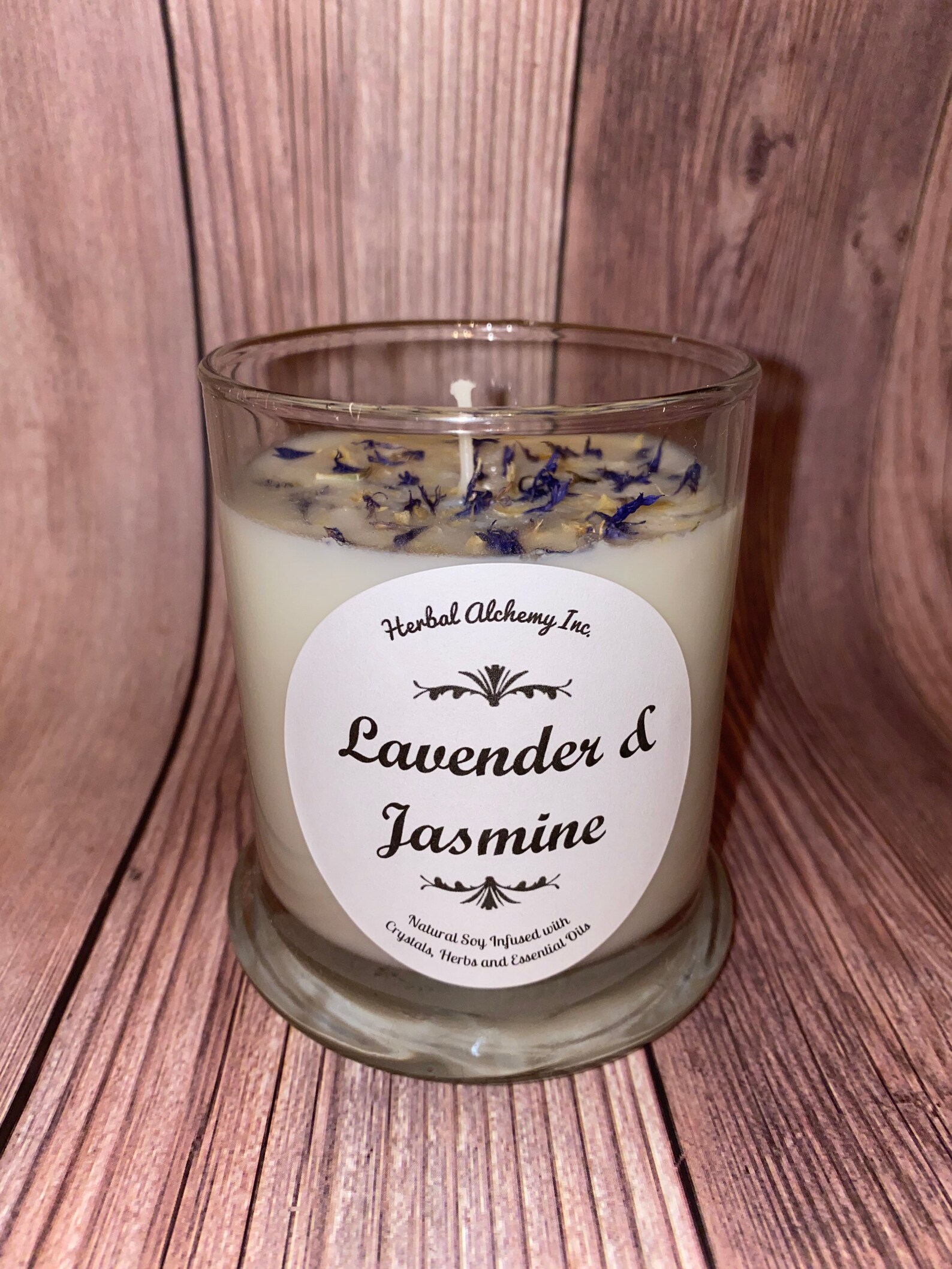 Lavender and Jasmine Soy Candle Etsy