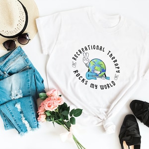 Erholungstherapie rockt meine Welt therapeutische Erholung ctrs rec Therapie T-Shirt Unisex
