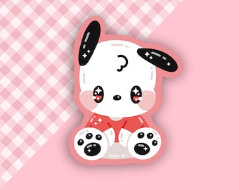 Pegatina de perro Kawaii | Pegatina de vinilo Pococo