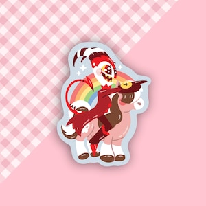 Devil Boss Vinyl Sticker l Blitzo Sticker