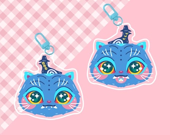 Derp and Suss Keychain l Demon Tiger Acrylic Charm Keychain
