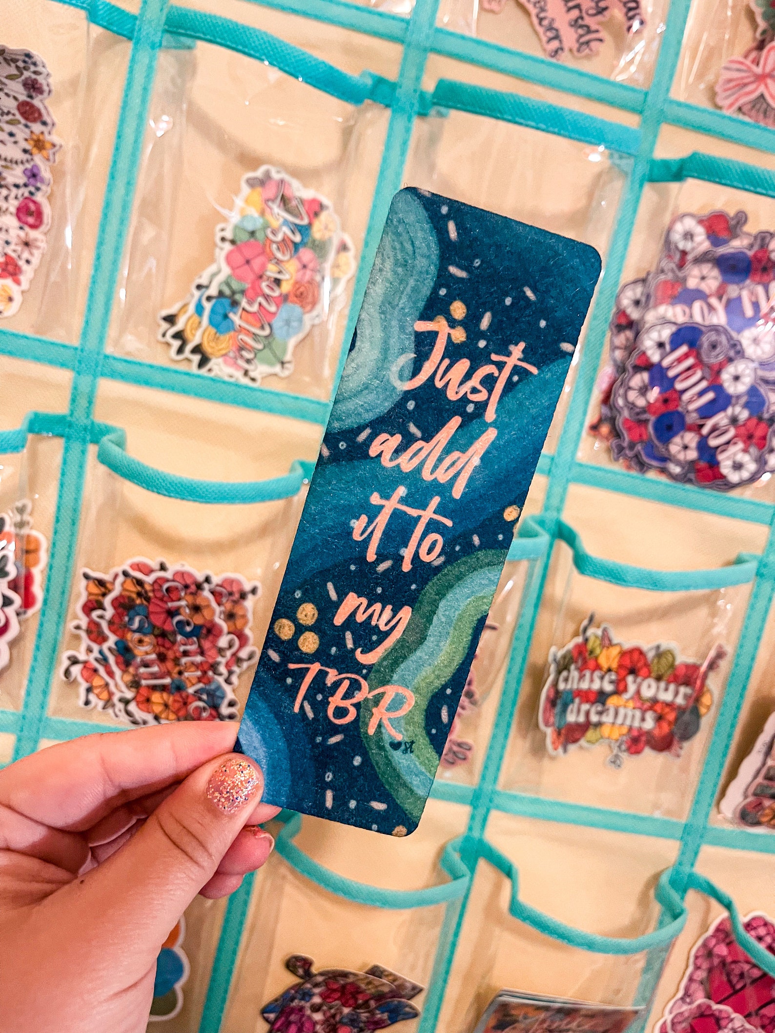 Add It to My TBR Felt Bookmark | Cute Bookmarks | No Slide Bookmarks ...