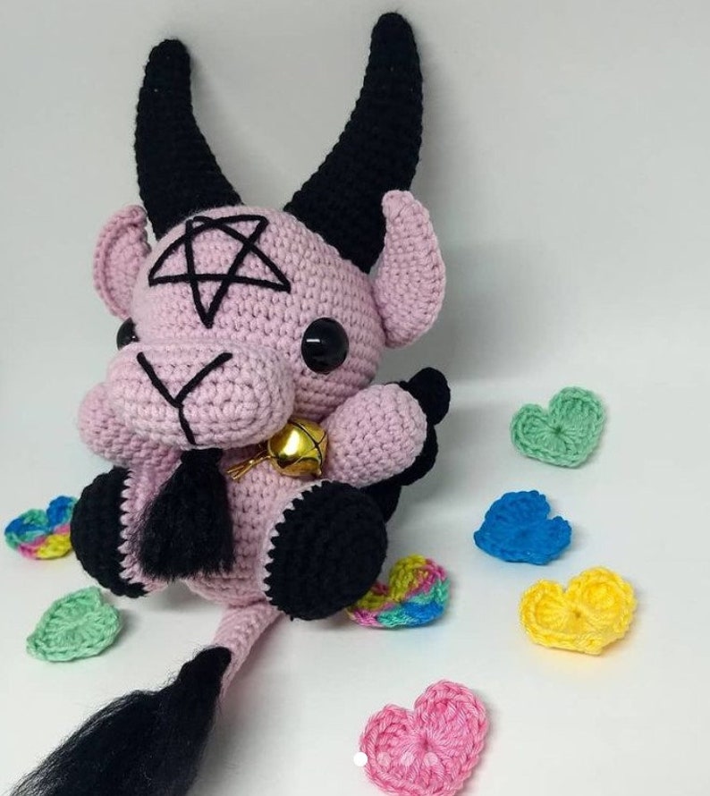 Baphomet Amigurumi Crochet Pattern image 7