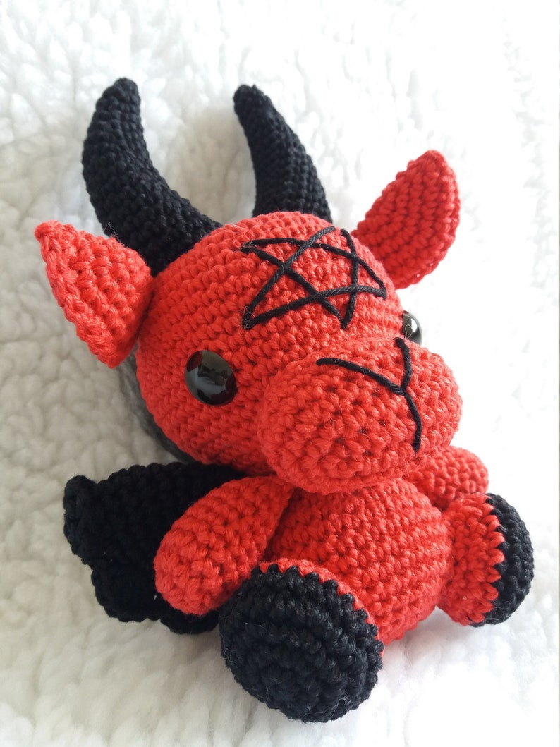 Baphomet Amigurumi Crochet Pattern image 2