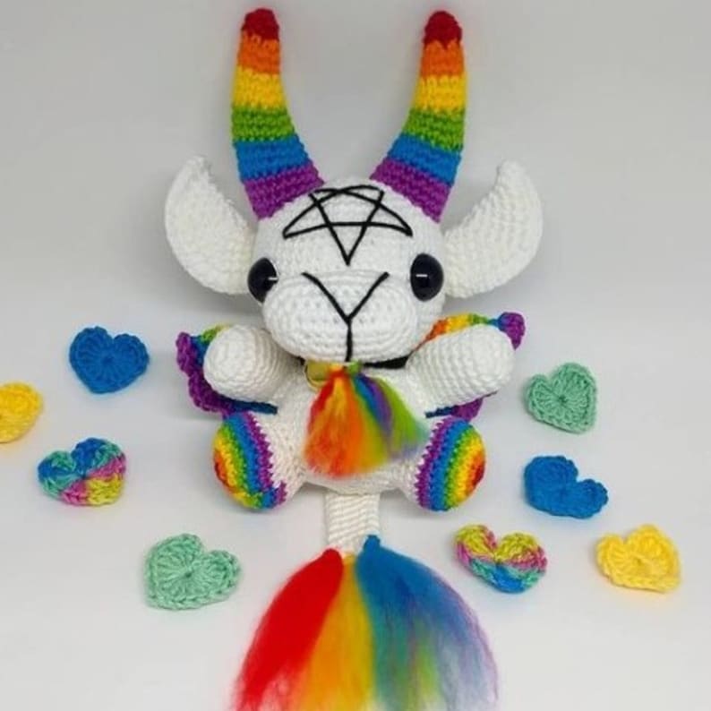 Baphomet Amigurumi Crochet Pattern image 3