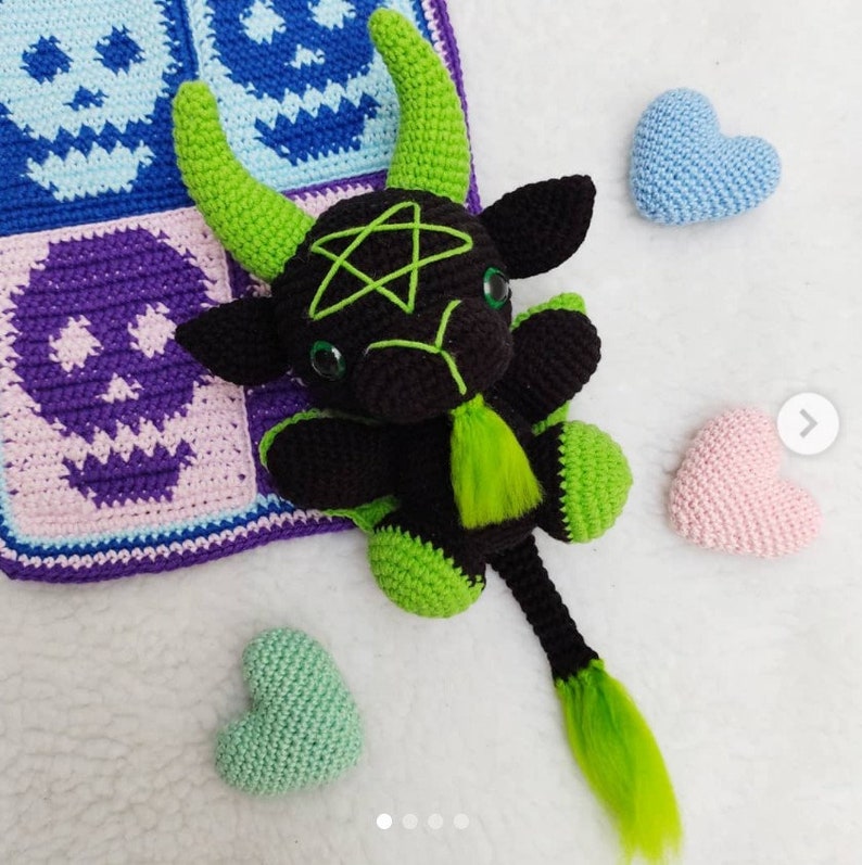 Baphomet Amigurumi Crochet Pattern image 5