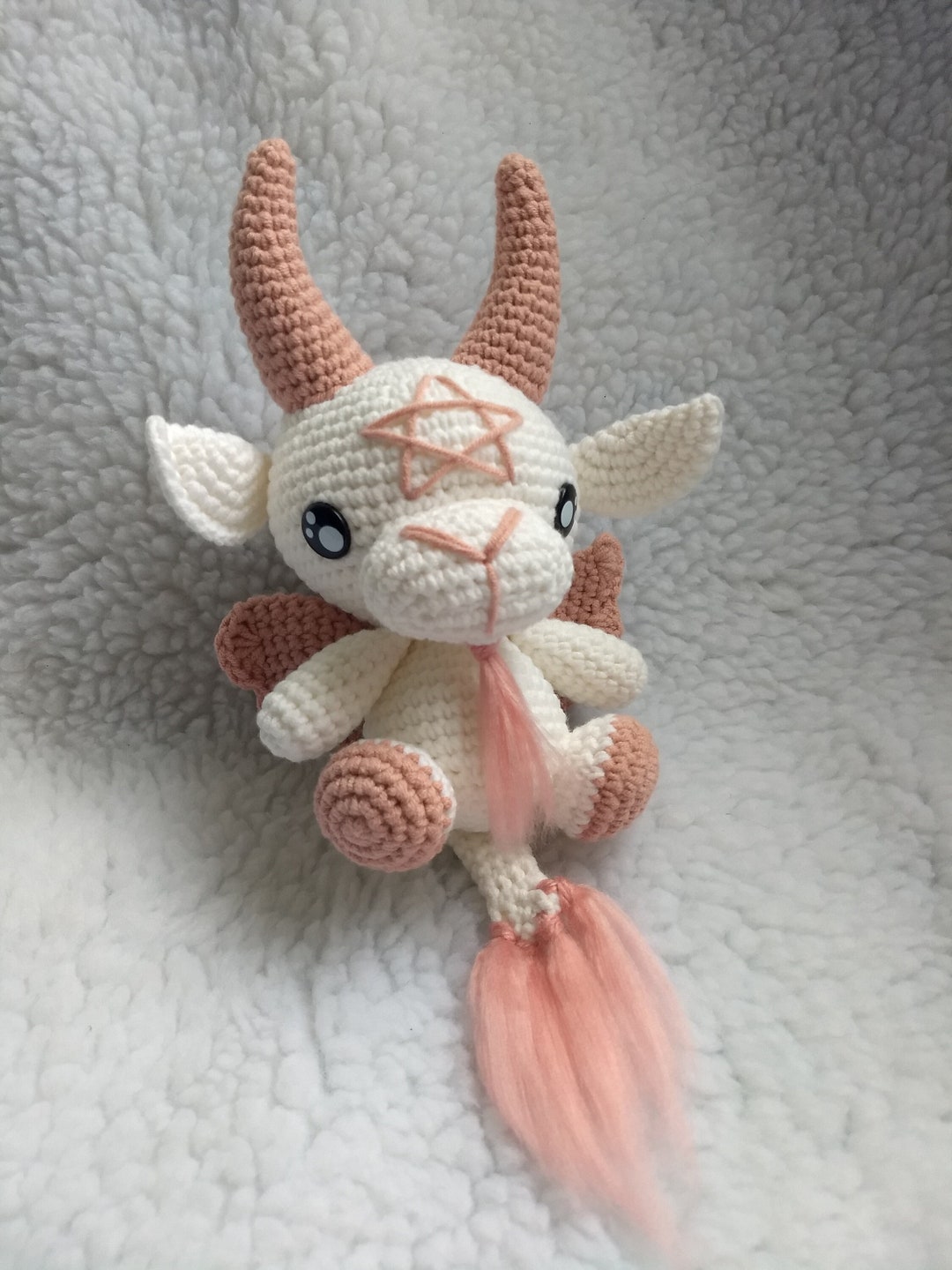 Baby baphomet crochet pattern hotsell