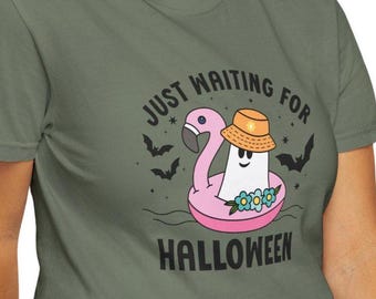 Halloween Ghost Floatie T-Shirt: Spooky Summerween Comfort Colors Tee