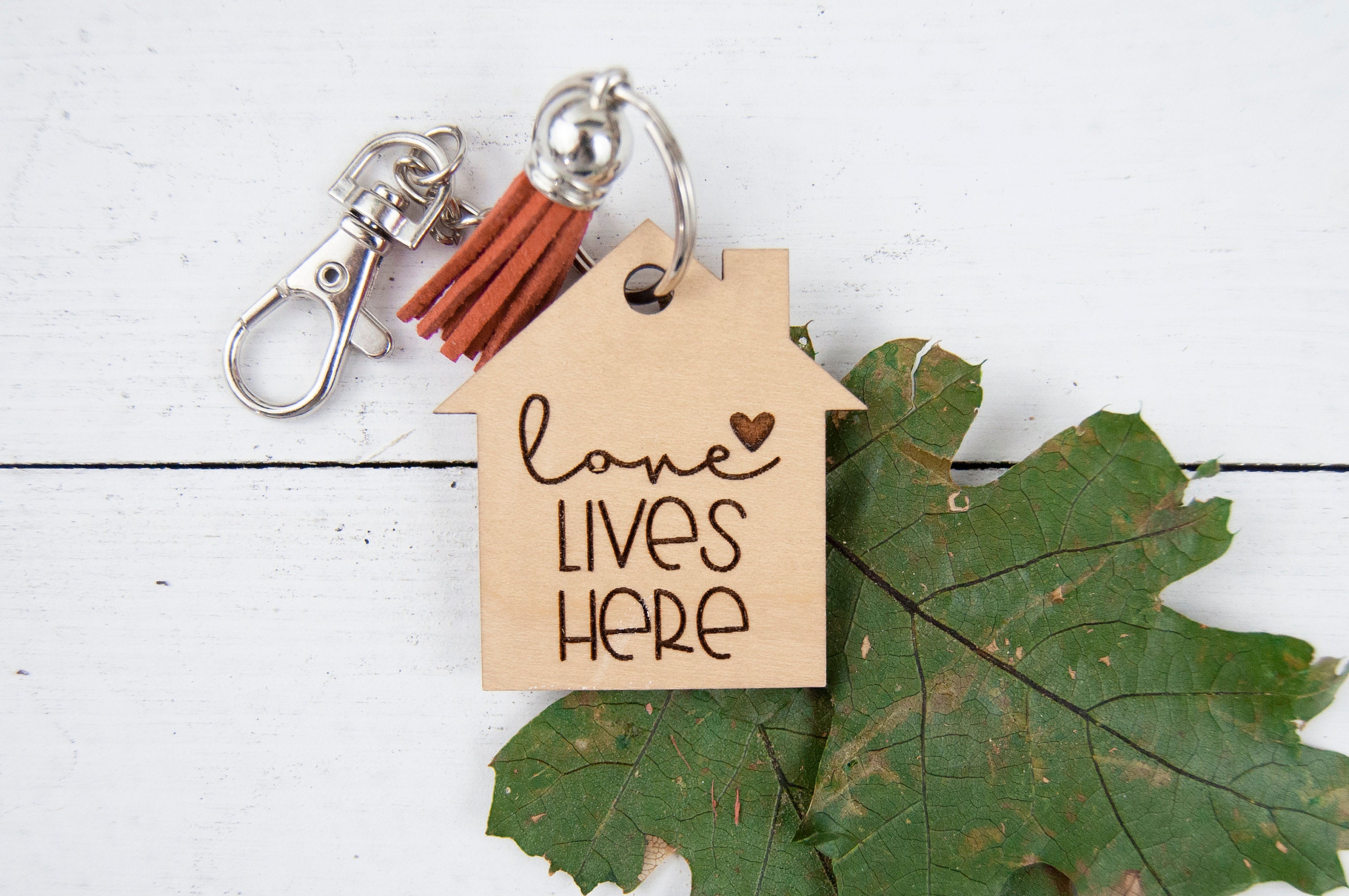 House Keychain First Home Keychain New Home Keychain Etsy