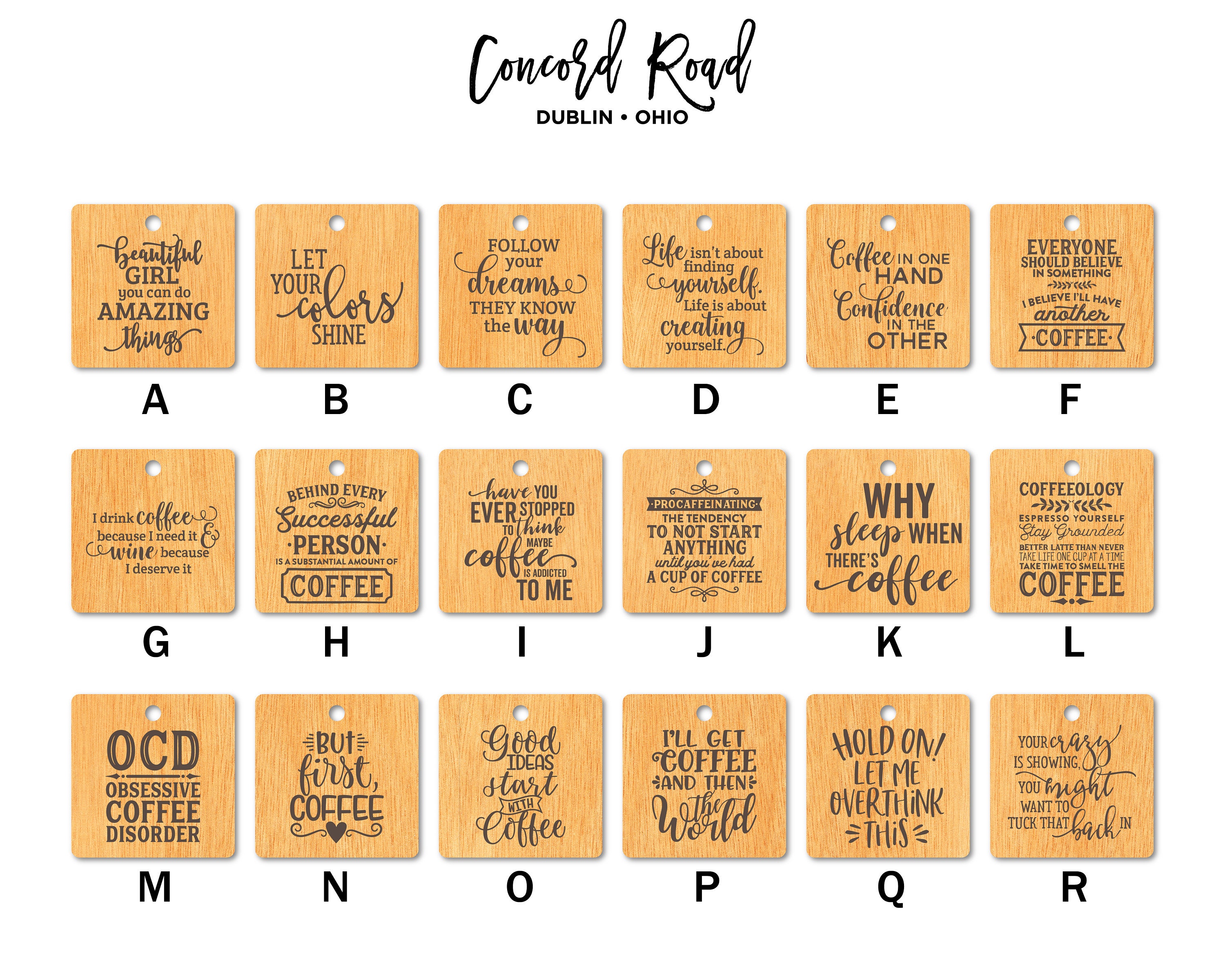 Custom Keychain Funny Saying Keychain 2x2 Wood Etsy