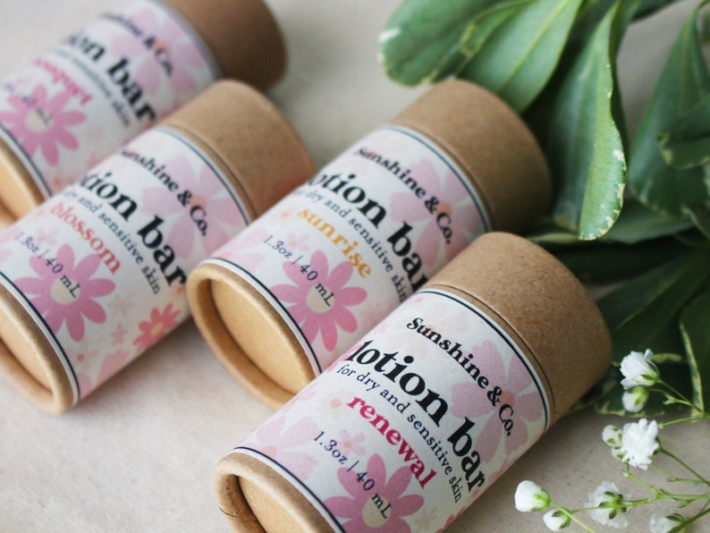 Solid Lotion Clean Ingredients Ecofriendly Etsy