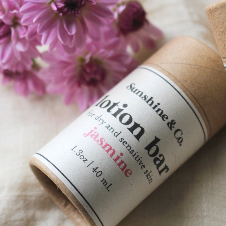 Solid Lotion Clean Ingredients Ecofriendly Etsy