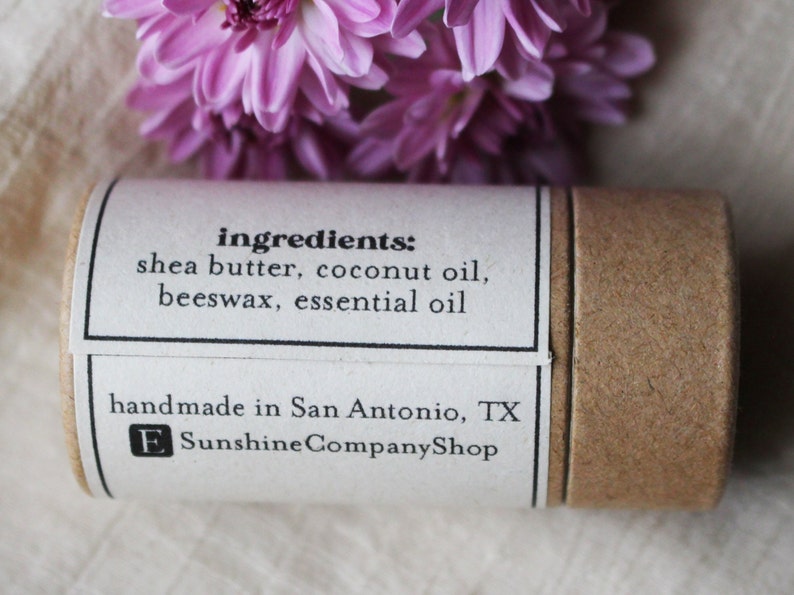 Solid Lotion Clean Ingredients Ecofriendly Etsy