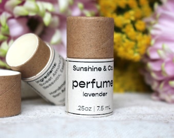 Solid Perfume | Clean Ingredients | Eco-Friendly  |  Biodegradable Packaging