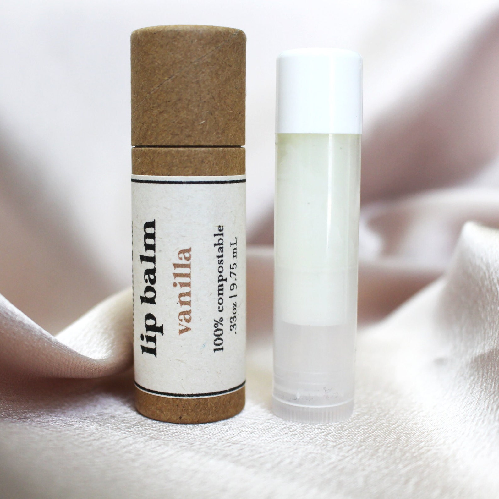 Lip Balm Clean Ingredients Ecofriendly .3 Oz. 100 Natural