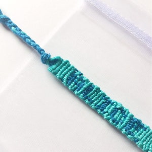 Personalised Name Bracelets - Customisable Friendship Bracelet - Personalised Gift - VSCO Friendship Bracelet - Woven Boho Jewellery