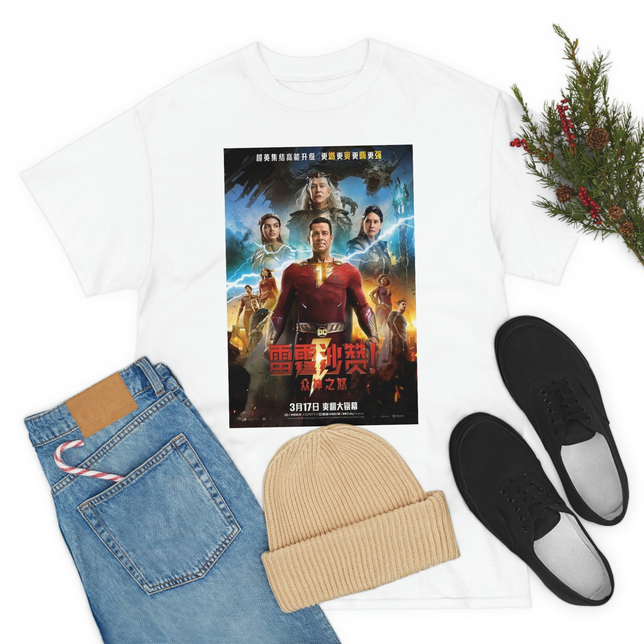 Discover Camiseta Shazam Fury Of The Gods para Hombre Mujer