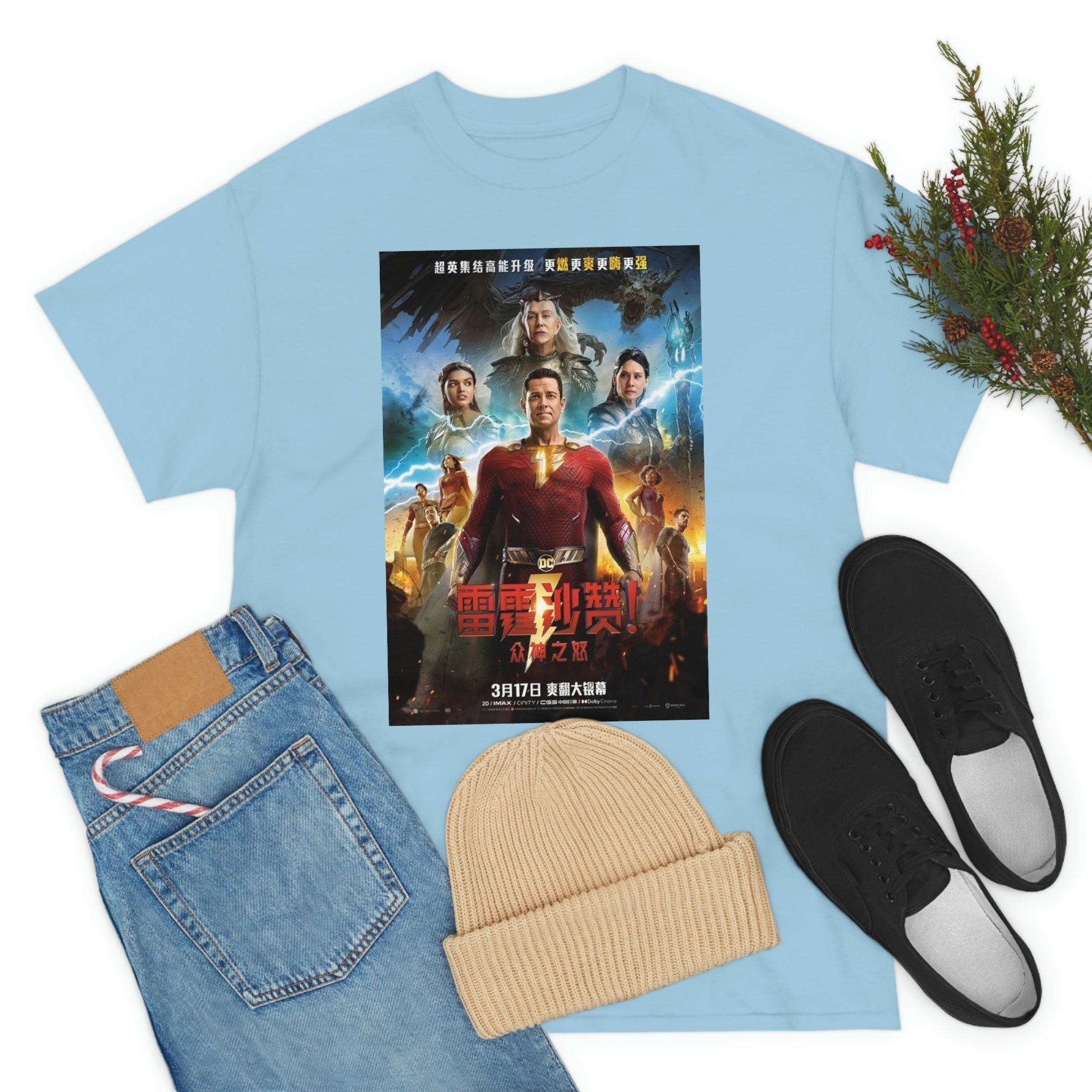 Discover Camiseta Shazam Fury Of The Gods para Hombre Mujer