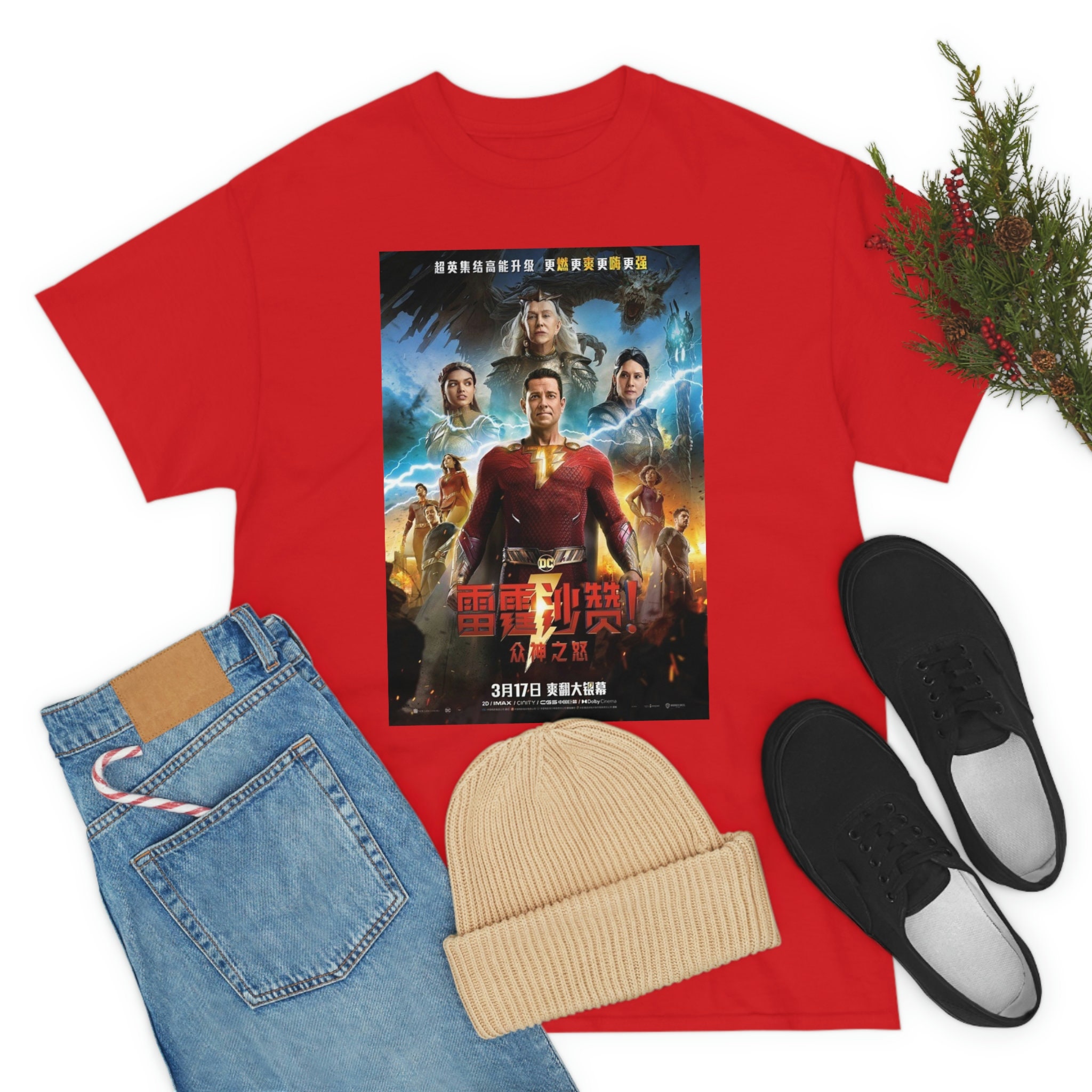 Discover Camiseta Shazam Fury Of The Gods para Hombre Mujer