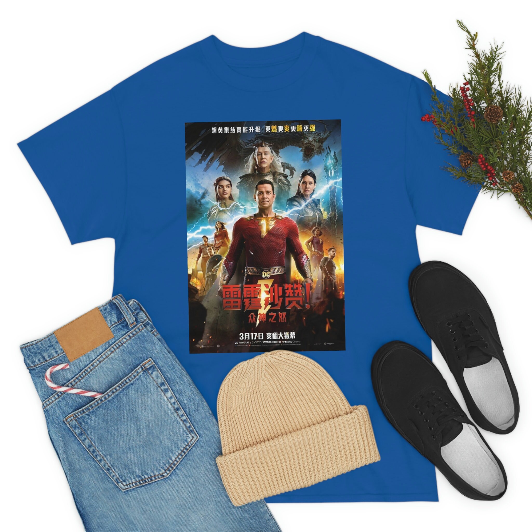 Discover Camiseta Shazam Fury Of The Gods para Hombre Mujer