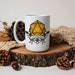 I'm a Fucking Natural D20 15oz White Ceramic Coffee Mug, d&d, Dungeons and Dragons, Dice Game, Roll 20, Initiative, dnd, RPG, Gaming, Gift