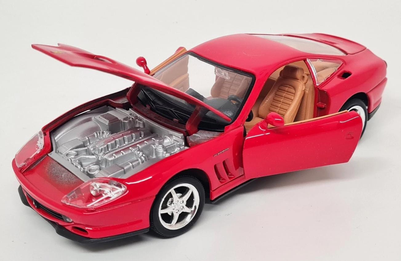 Maisto 1/24 - Ferrari 550 Maranello Red Diecast Scale Model Car - Etsy