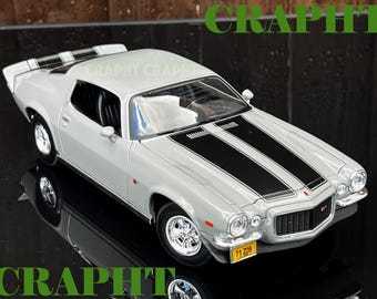 1/18 カマロカスタム希少車 シボレー カマロ 1971 | ヴィンテージ モデルカー | 1/18 スケール