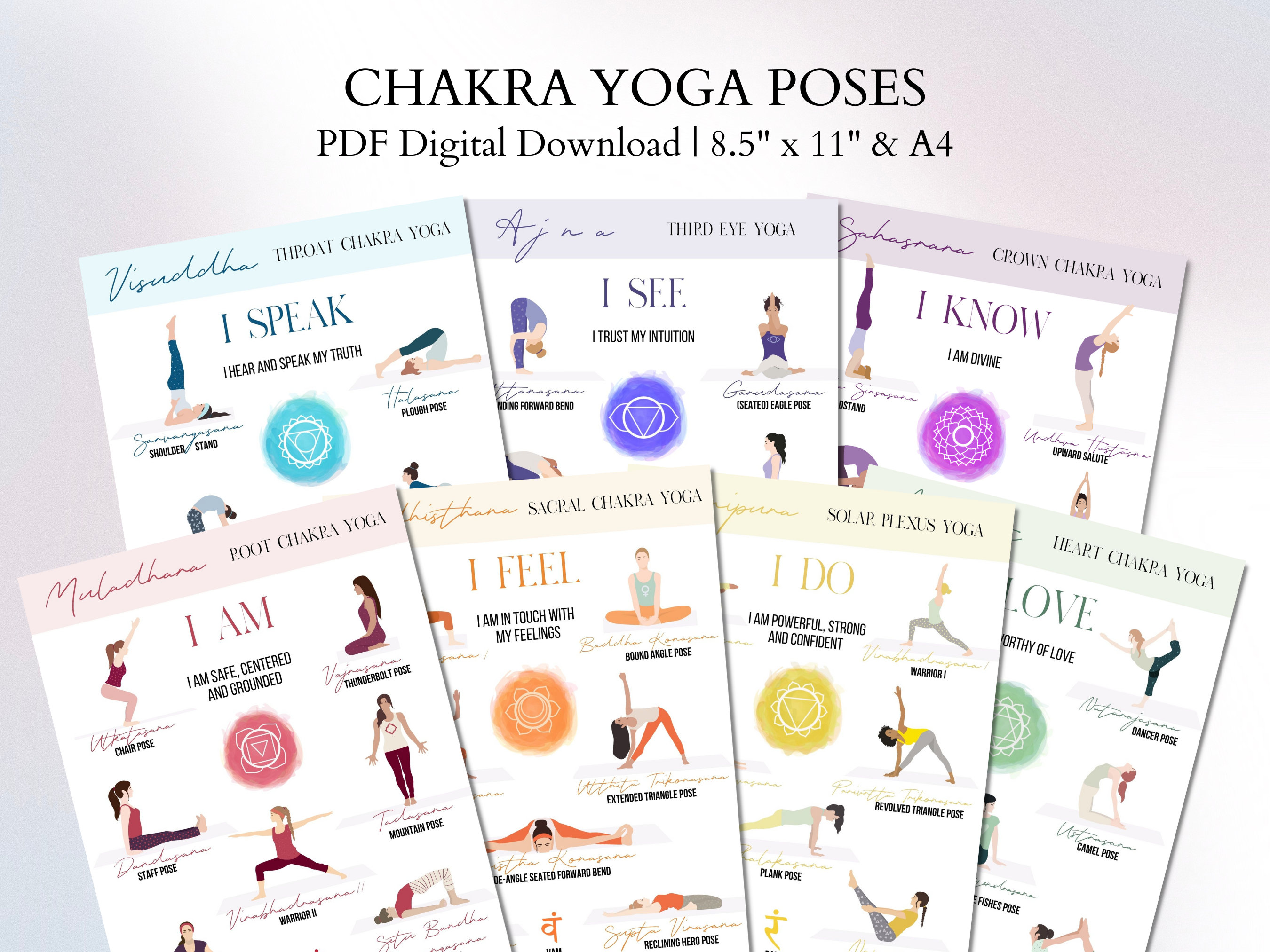 75 Yoga Poses PDF 8.5x11