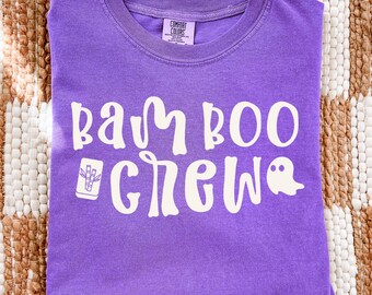Camiseta de fiesta de Halloween de Mahjong de Bam Boo Crew PNG (Descarga digital)