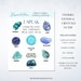 Chakra Crystals Print, Chakra Stones Printable Chart, Gemstone Therapy ...
