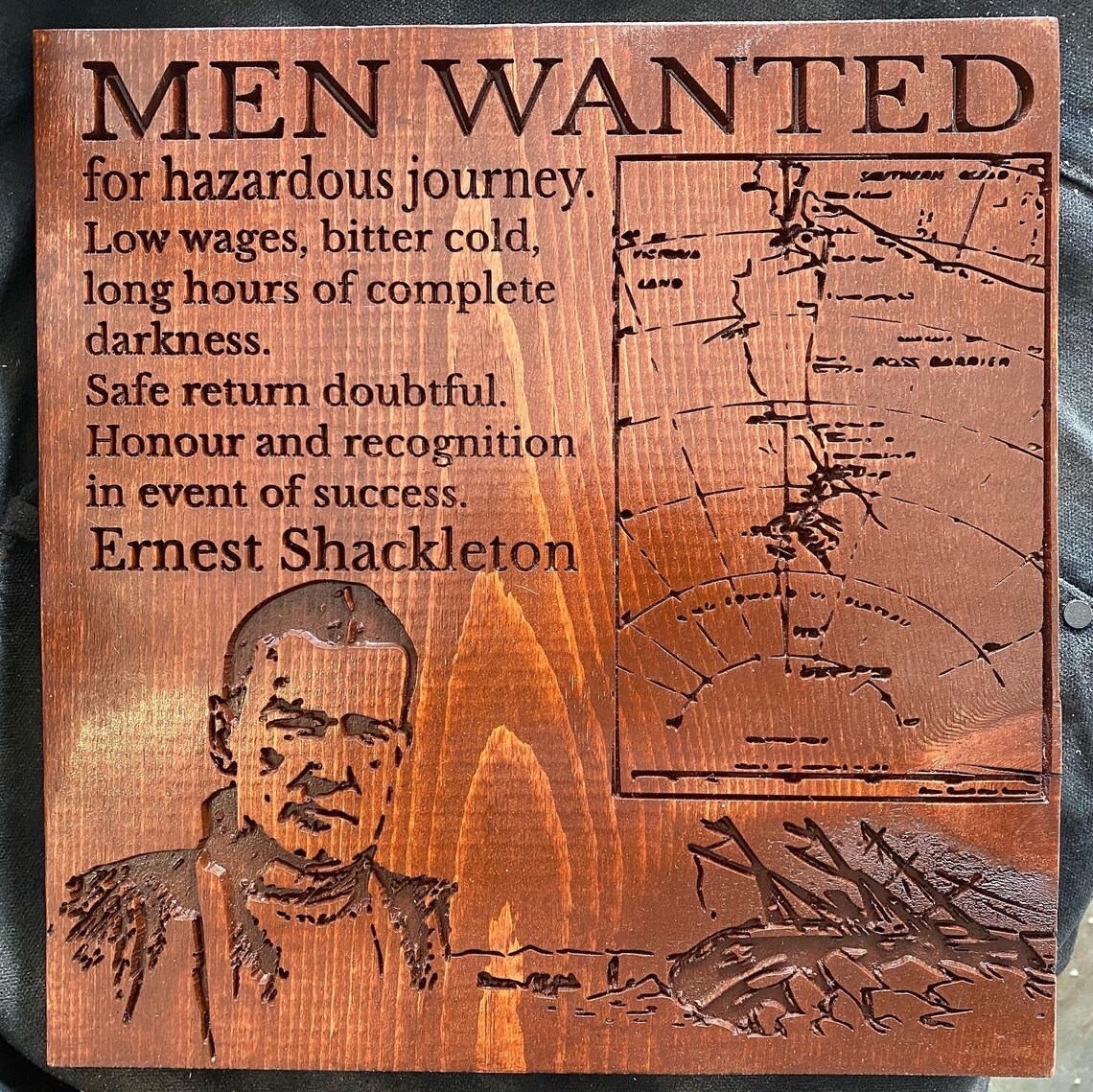 Shackleton Men Wanted Ad Etsy