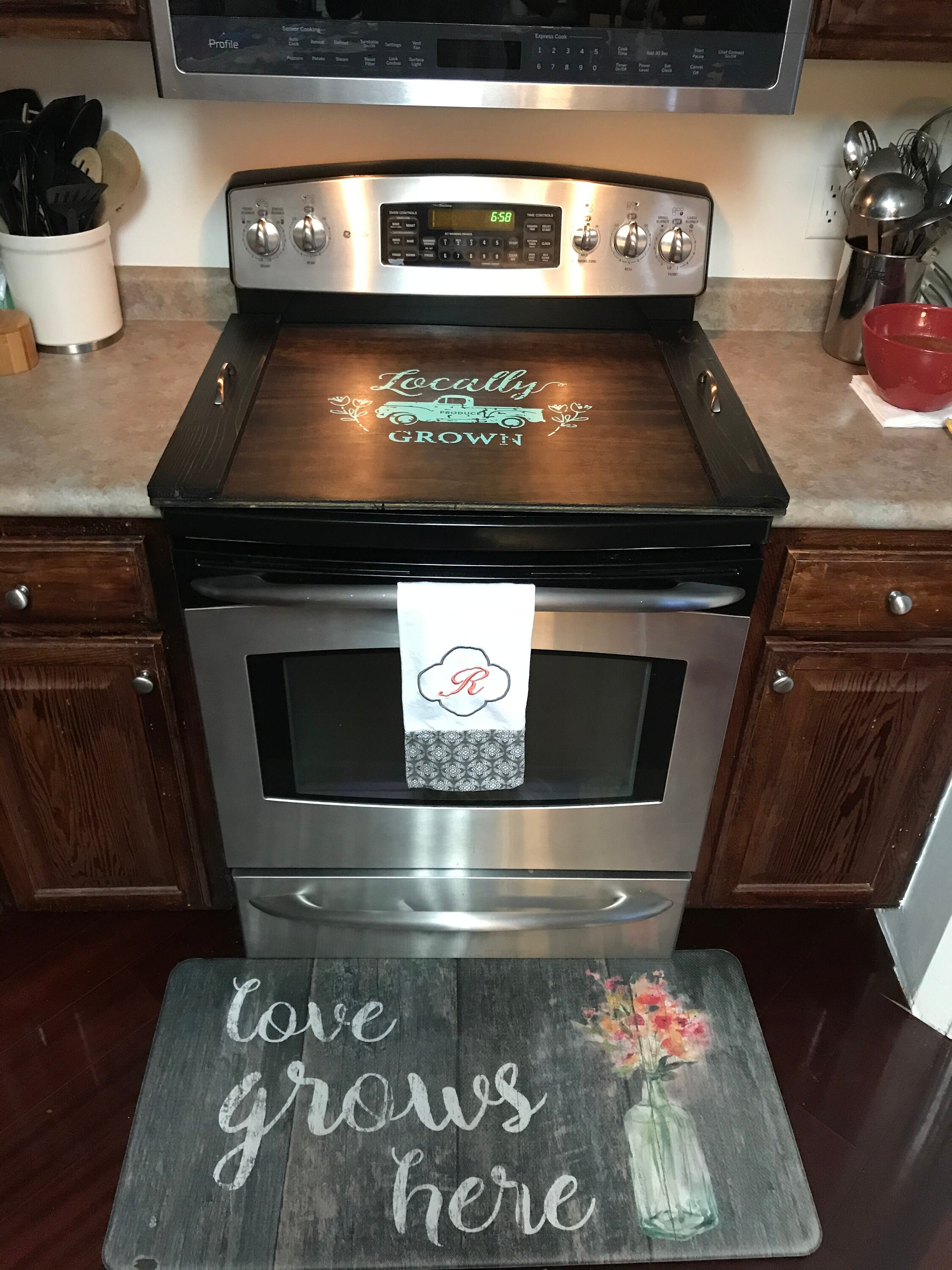 Noodle board/ electric / stove cover stovetop cover boards Etsy