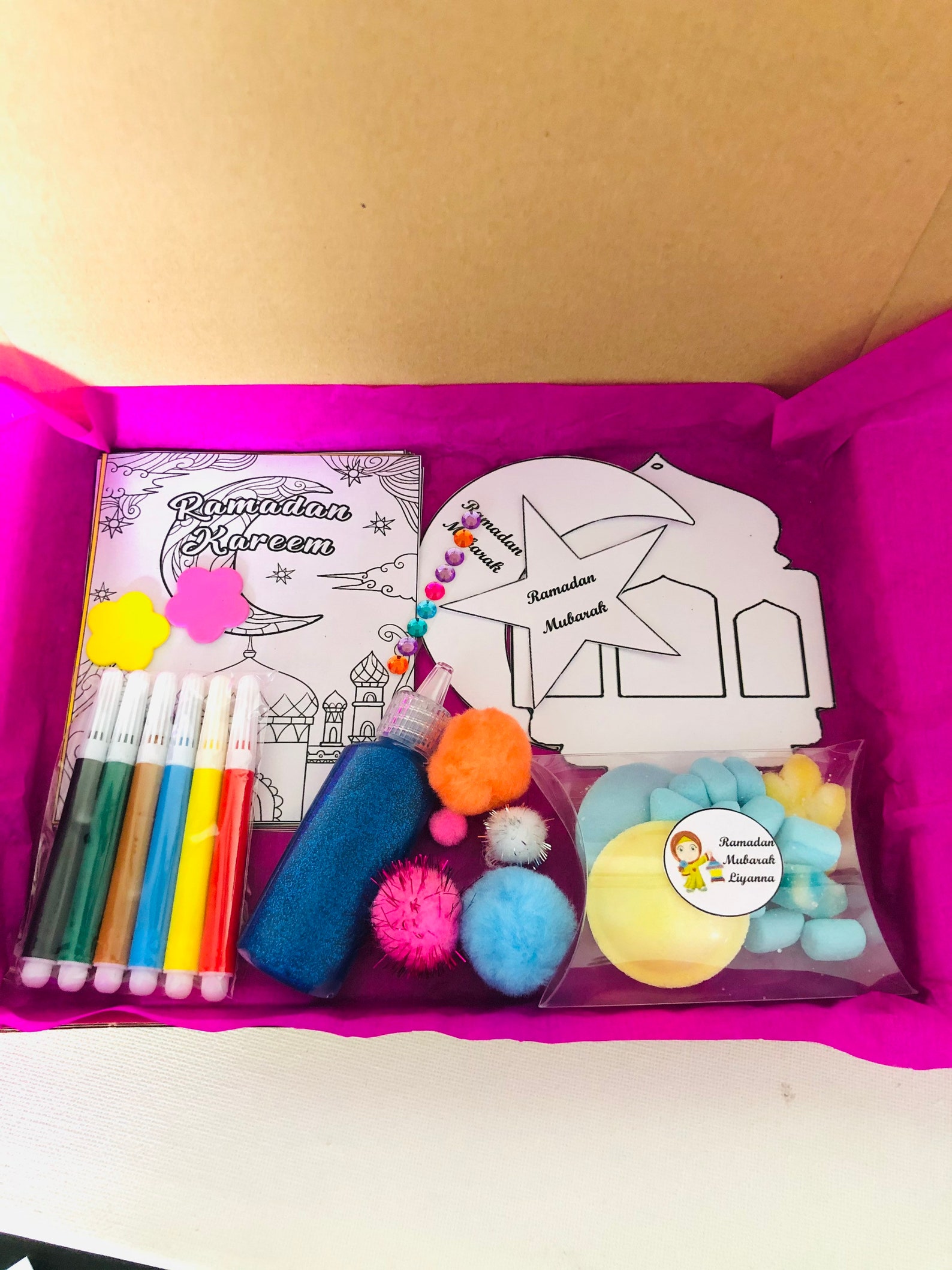 Ramadan activity box Ramadan gifts for kids Eid activity Etsy