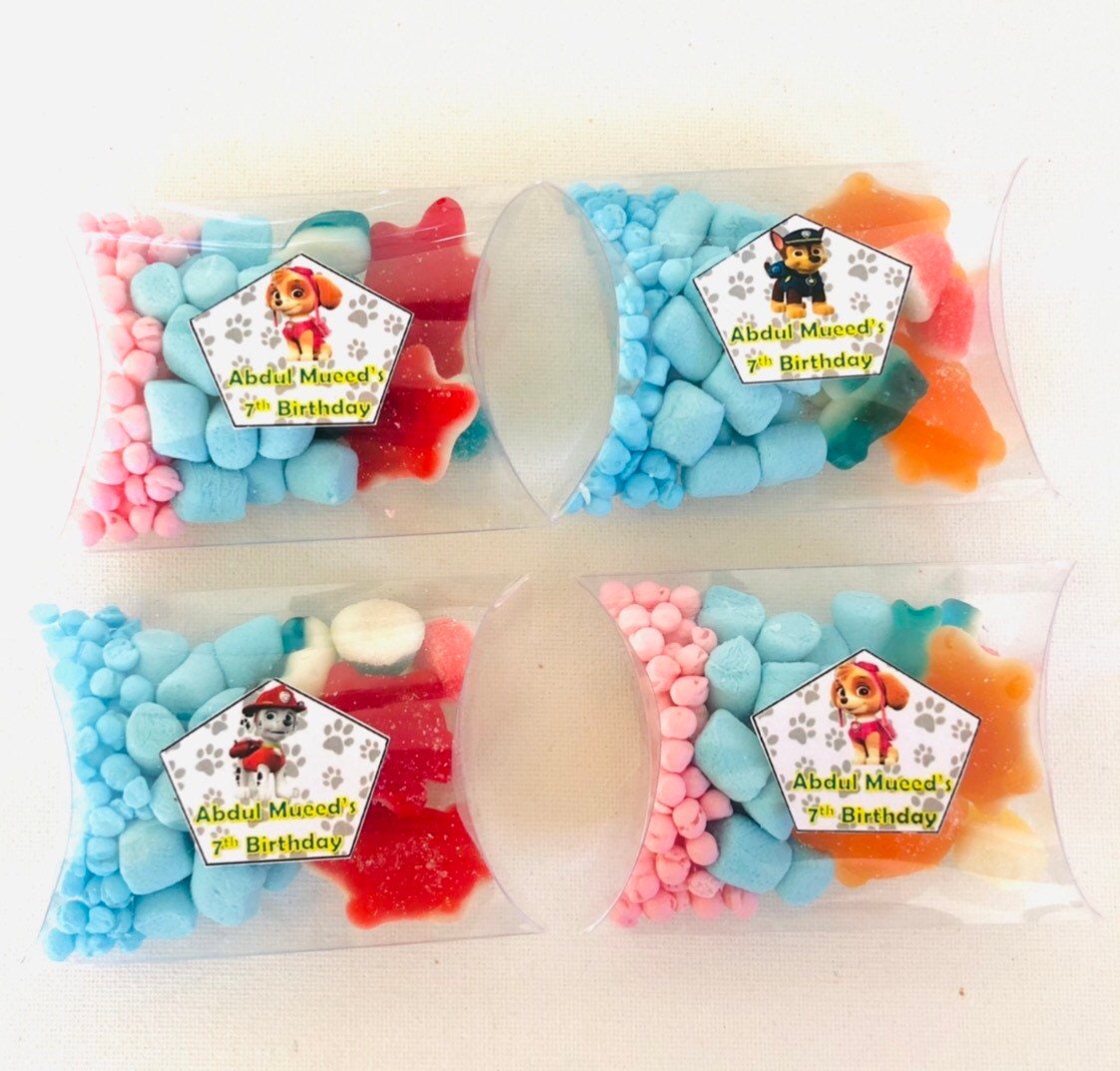 Paw Patrol Favours / Paw Patrol Party / Paw Patrol Birthday - Etsy UK