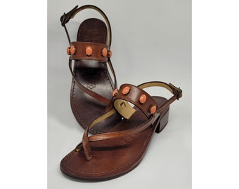 Handmade women's sandals made with quality materials: genuine leather and genuine leather 100% Made in Italy Handmade Sandals for Woman