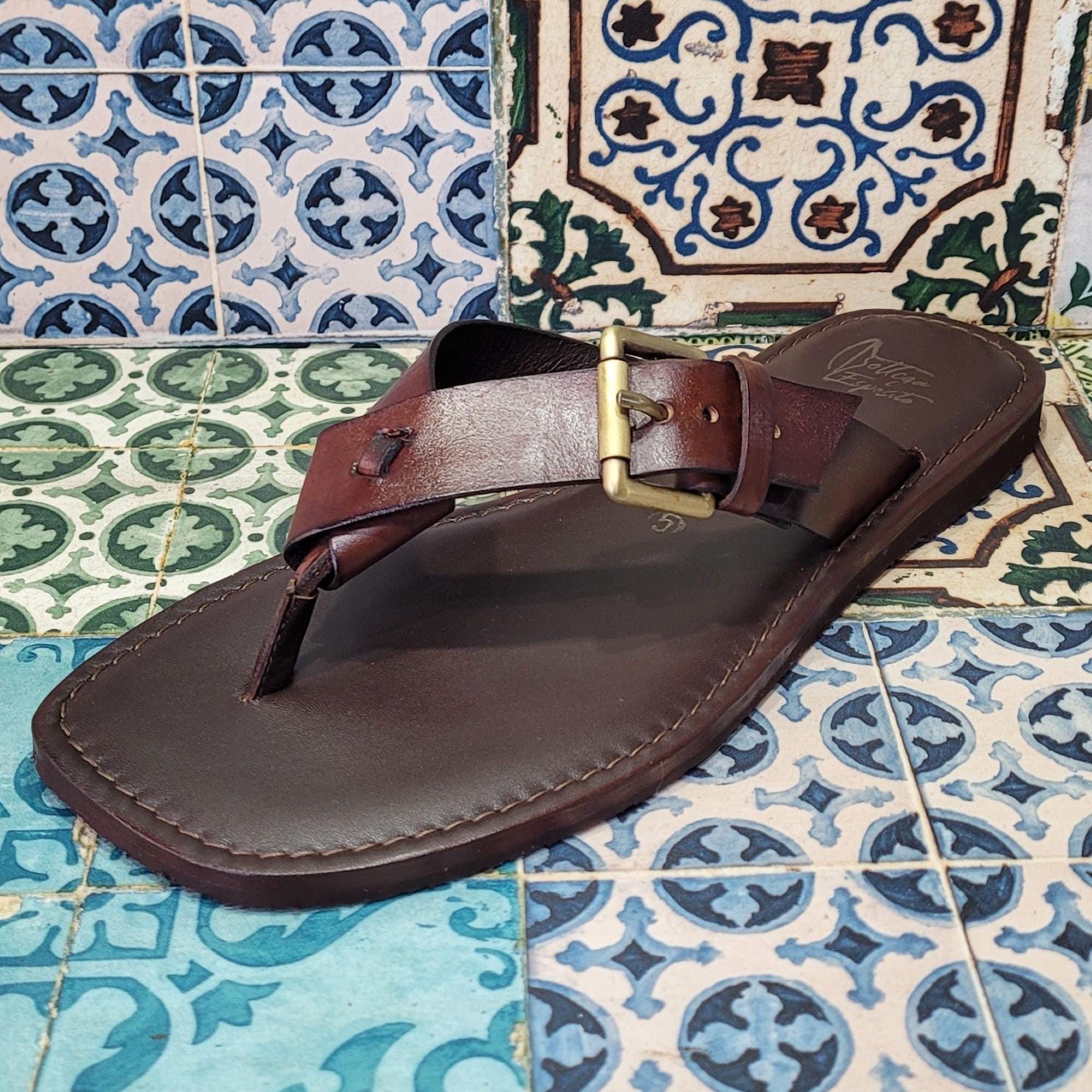Italian Leather Sandals Mens - Etsy