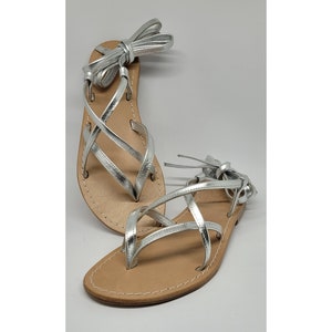 Handmade women&#39;s sandals handmade with quality materials: real leather and real leather 100% Made in Italy Handmade Sandals for Woman