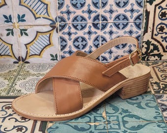 Handmade women's sandals made with quality materials: genuine leather and genuine leather 100% Made in Italy Handmade Sandals for Woman