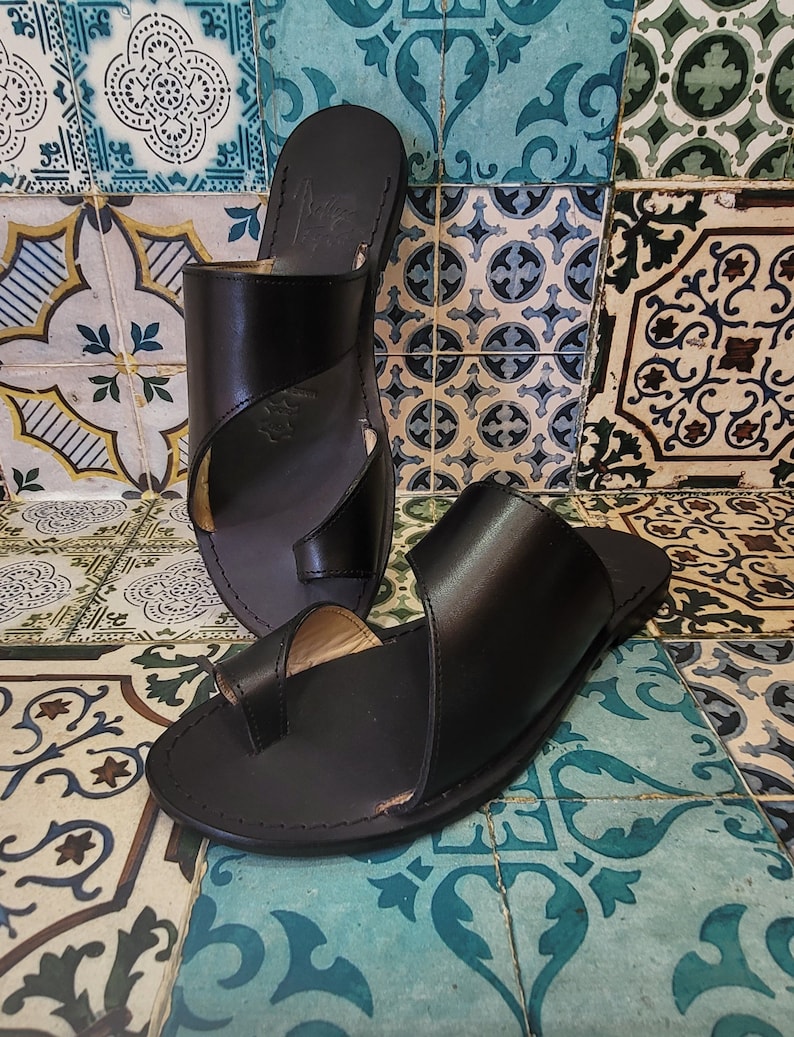 Handmade women's sandals made with quality materials: genuine leather and genuine leather 100% Made in Italy Handmade Sandals for Women Black