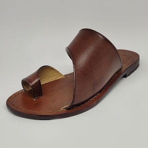 Handmade women's sandals made with quality materials: genuine leather and genuine leather 100% Made in Italy Handmade Sandals for Women Brown