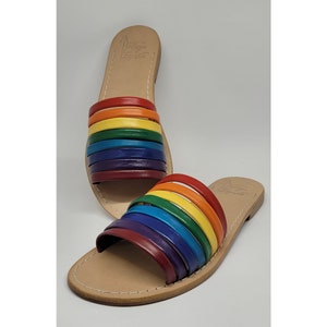 Handmade women&#39;s sandals handmade with quality materials: real leather and real leather 100% Made in Italy Handmade Sandals for Woman