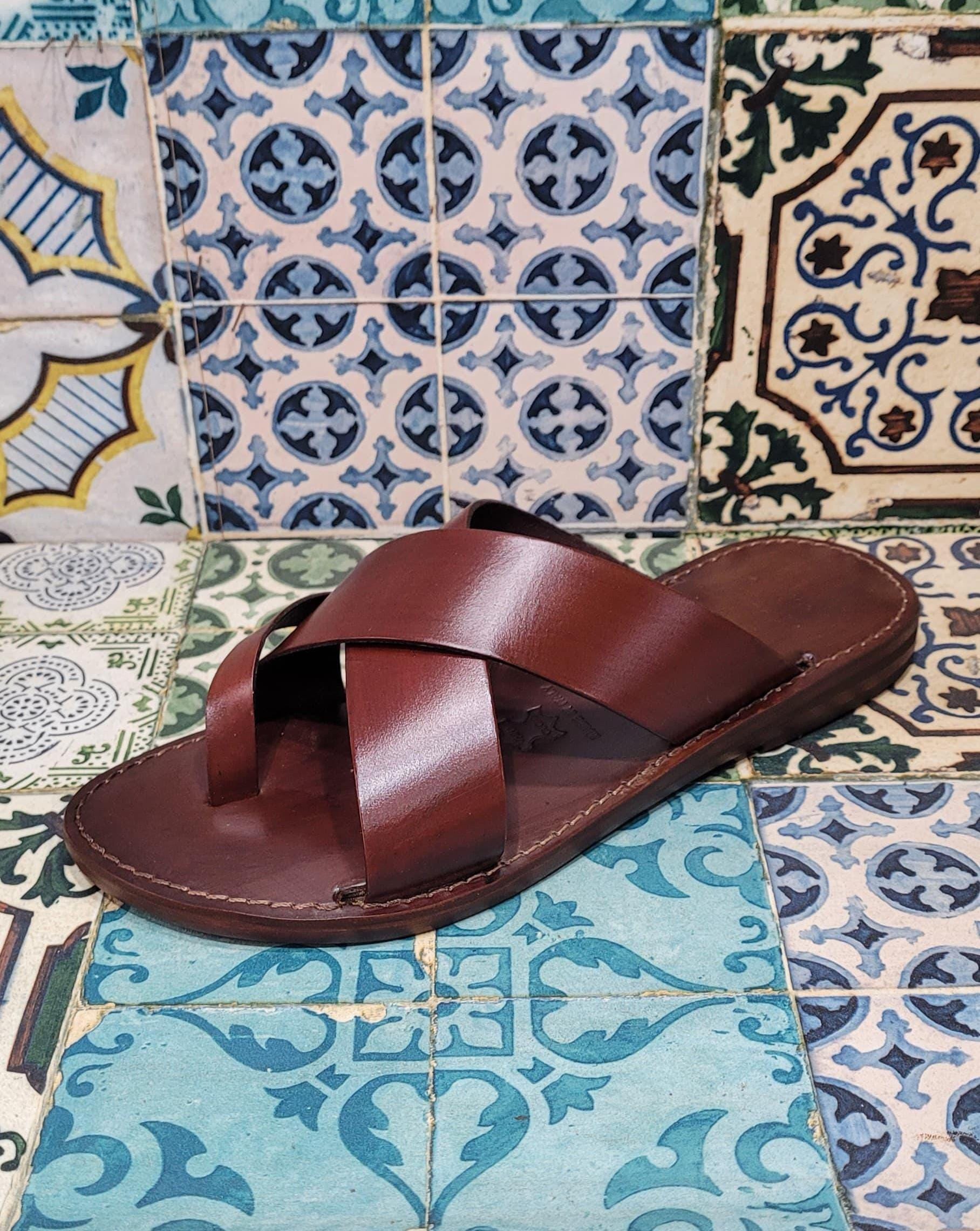 Italian Mens Sandals - Etsy