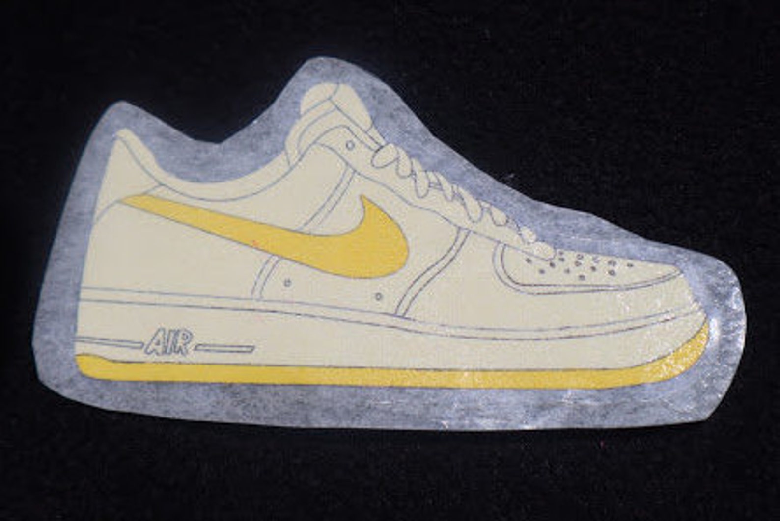 nike air force swoosh stickers