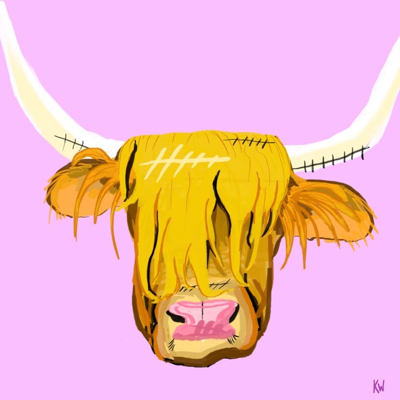 Free Free 102 Simple Highland Cow Svg SVG PNG EPS DXF File