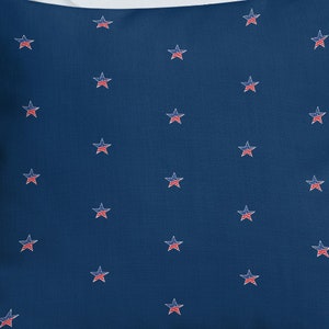 American Flag inspired Decorative pillows. Blue pillow-available in Red White and Blue –Proud American gift idea.