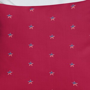American Flag inspired Decorative pillows. Red pillow-available in Red White and Blue –Proud American gift idea.