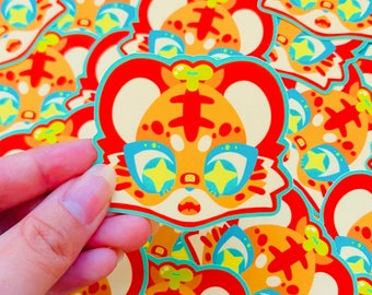 Melon Tiger Stickers