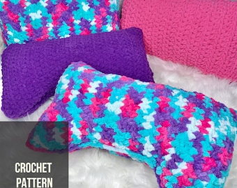 Patrón de ganchillo para almohada cervical curva de viaje cómoda y acogedora - Descarga instantánea - Solo PDF, Quimioterapia, Vacaciones, Reposacabezas suave, Cojín de lectura, Elemento decorativo